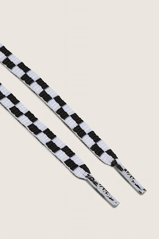 Vans Laces 45" Black White Checker