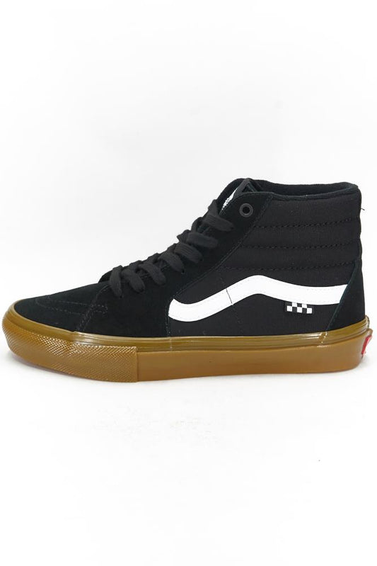 Vans Sk8 Hi Skate Black Gum