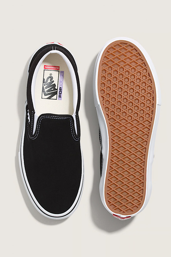 Vans Skate Slip On Black White