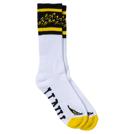 Anti Hero Eagle Socks White/Black/Yellow
