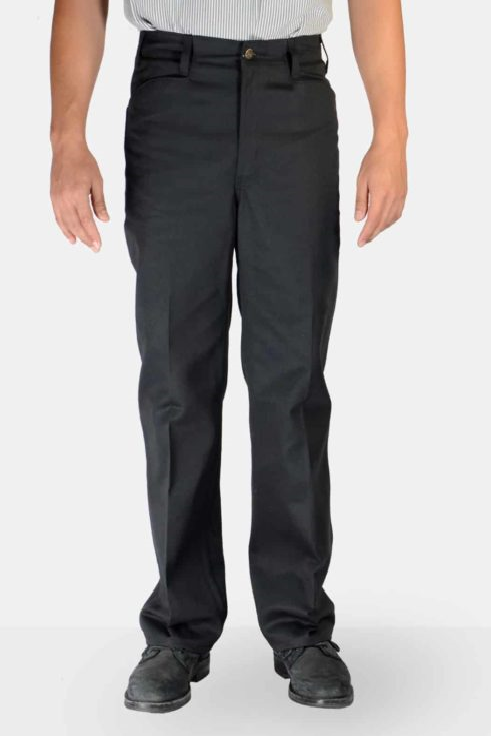 BEN DAVIS Trim Fit Pants BLACK