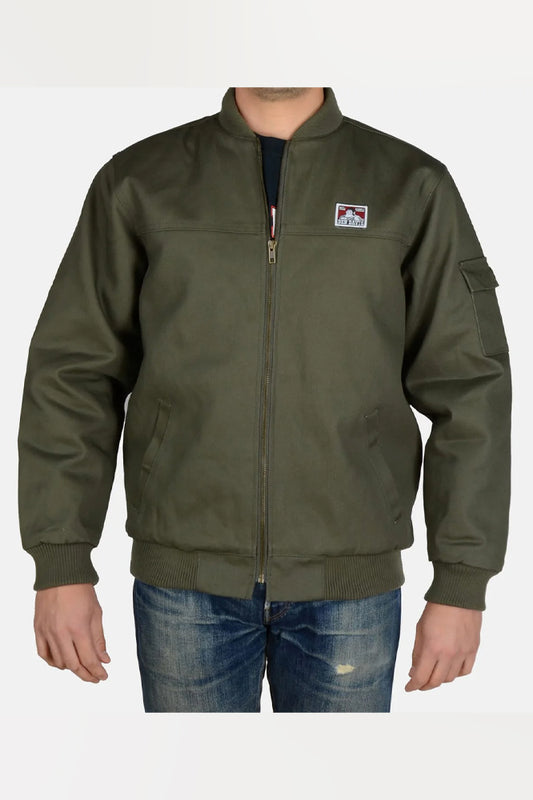 Ben Davis Bomber Jacket Olive