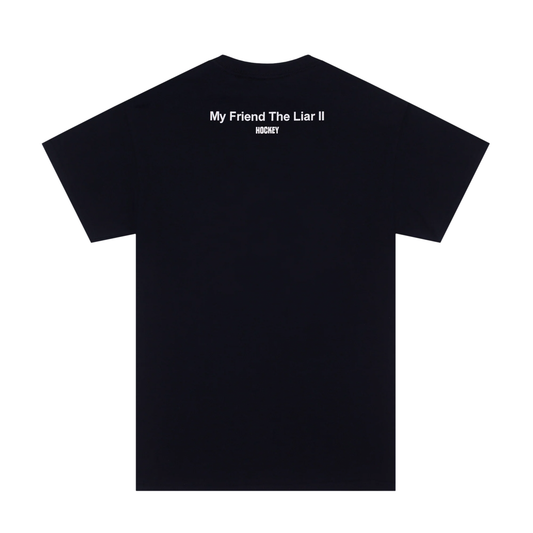 Hockey MY FRIEND, THE LIAR II T-Shirt Black