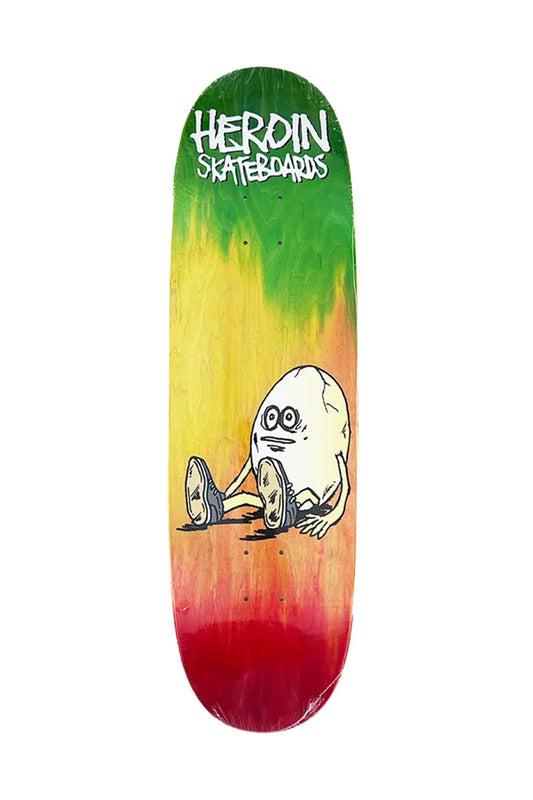 Heroin Skateboards The Rainbow Egg Deck - Rainbow 9.125"