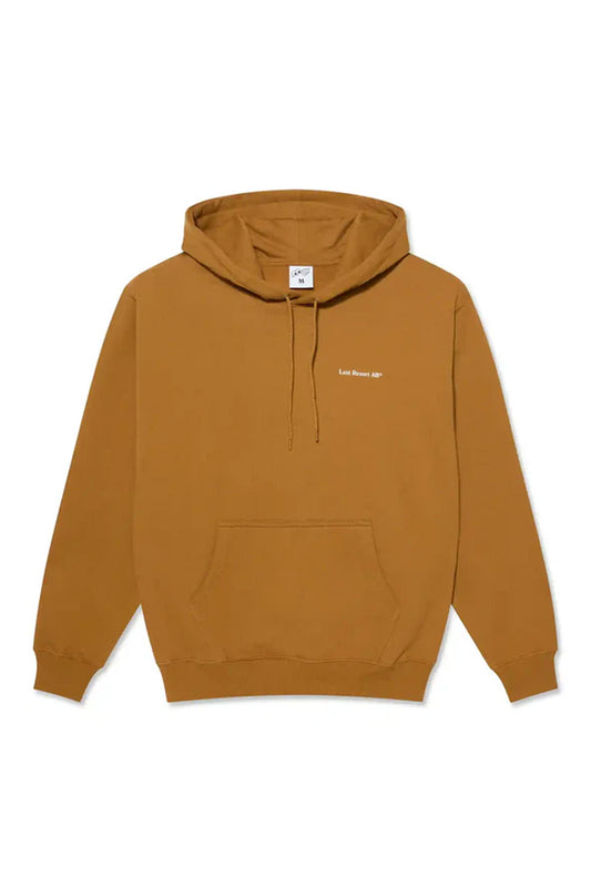 Last Resort AB Atlas Monogram Hoodie Golden Brown White