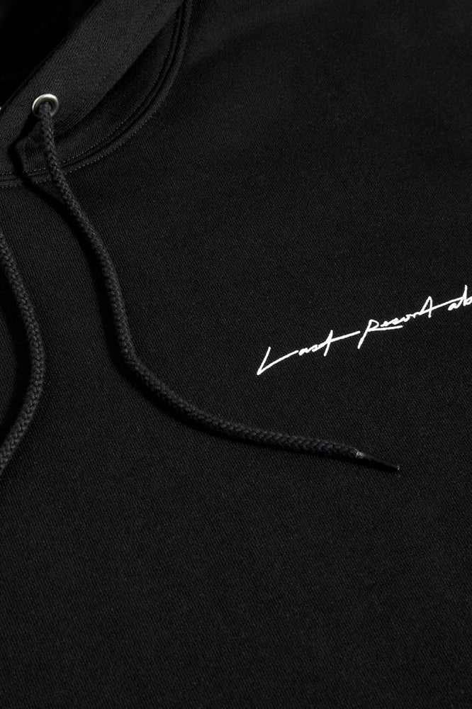 Last Resort AB Memories Hoodie Black White