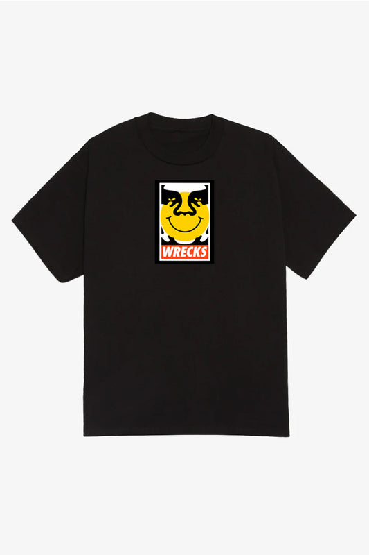 Obey x Wrecks T-Shirt Black