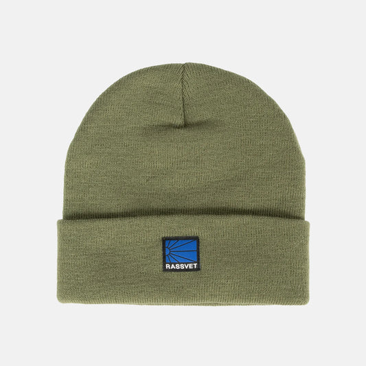 Rassvet Logo Beanie Knit Green