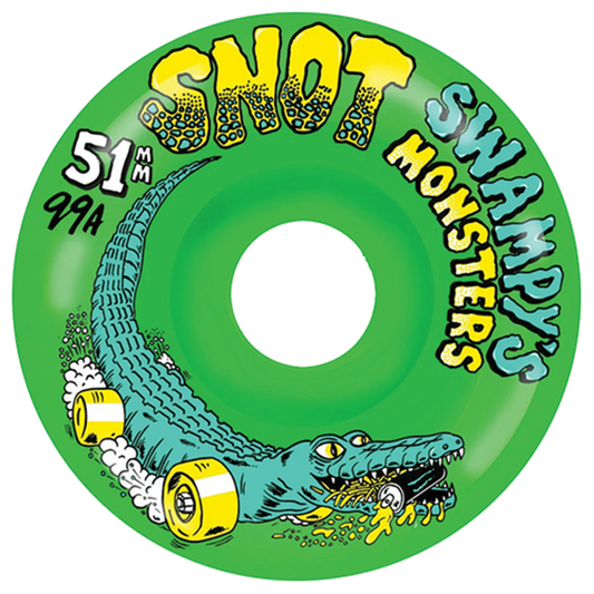 Snot Swampy Monsters Classic 51mm 99a Neon Green