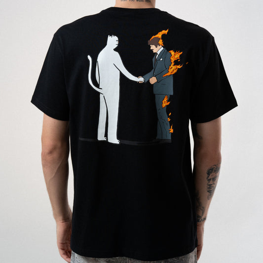 RIPNDIP Burn Tee (Black)