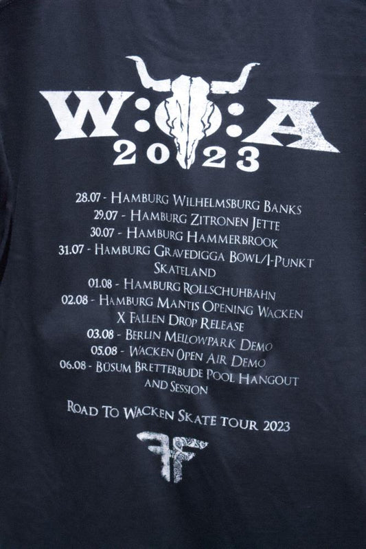 Wacken X Fallen Tour Tee Black
