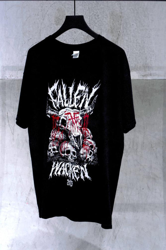 Wacken X Fallen Skull Tee Black
