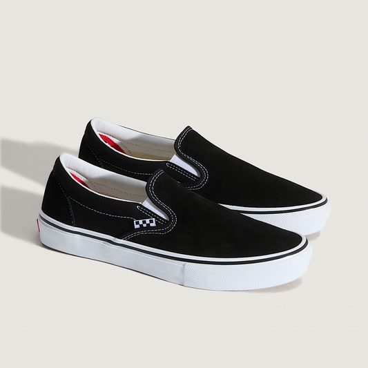 Vans Skate Slip On Black White