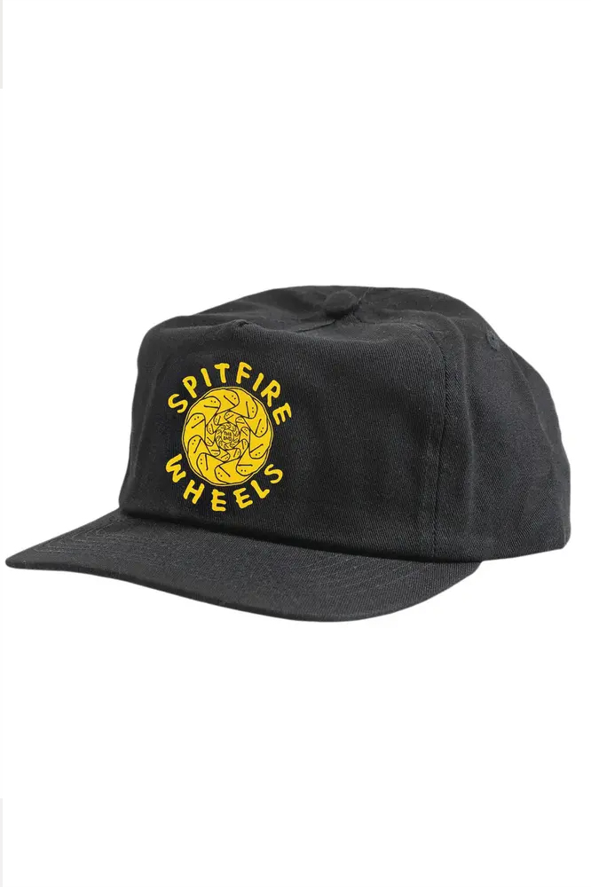 Spitfire Cap Gonz Pro Classic Black Yellow Caps Headwear Mantis