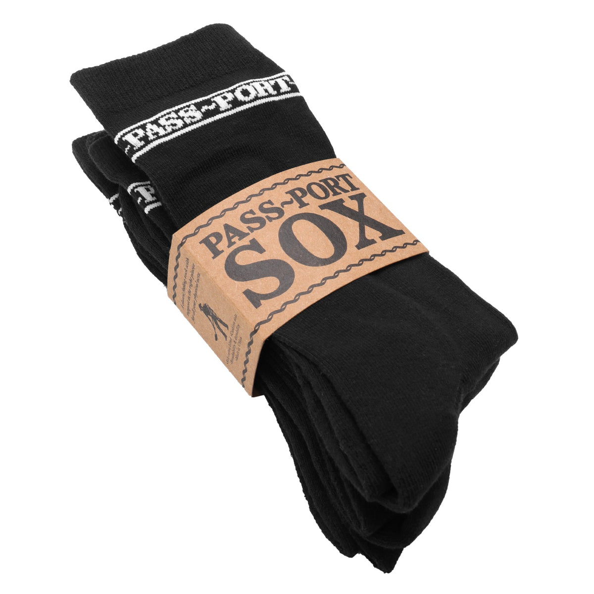 Pass~Port Hi Sox 3-Pack Black
