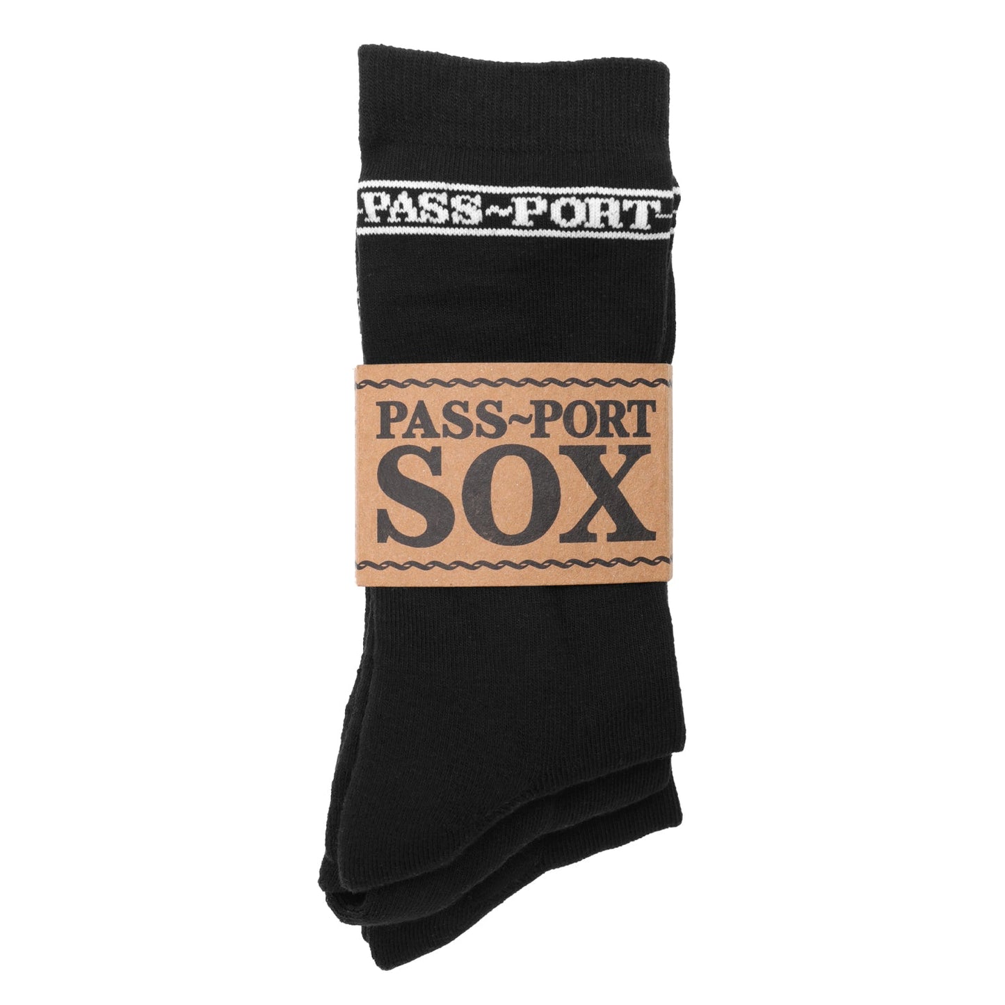 Pass~Port Hi Sox 3-Pack Black
