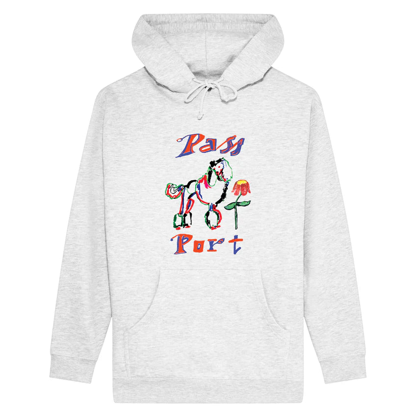 Pass~Port Poodle Organic Hood - White Marle
