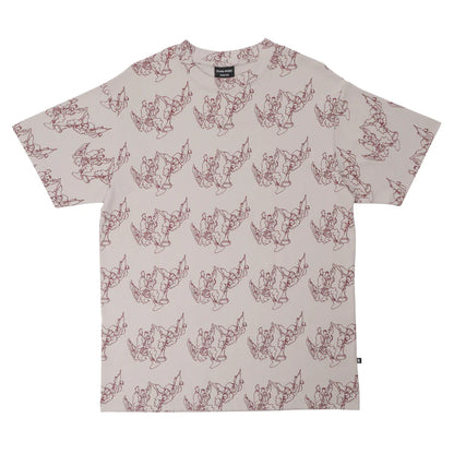 Pass~Port Trumpets Tee - Stone