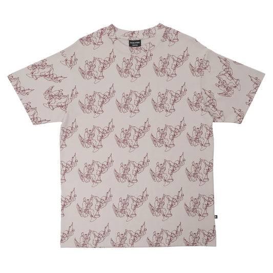 Pass~Port Trumpets Tee - Stone