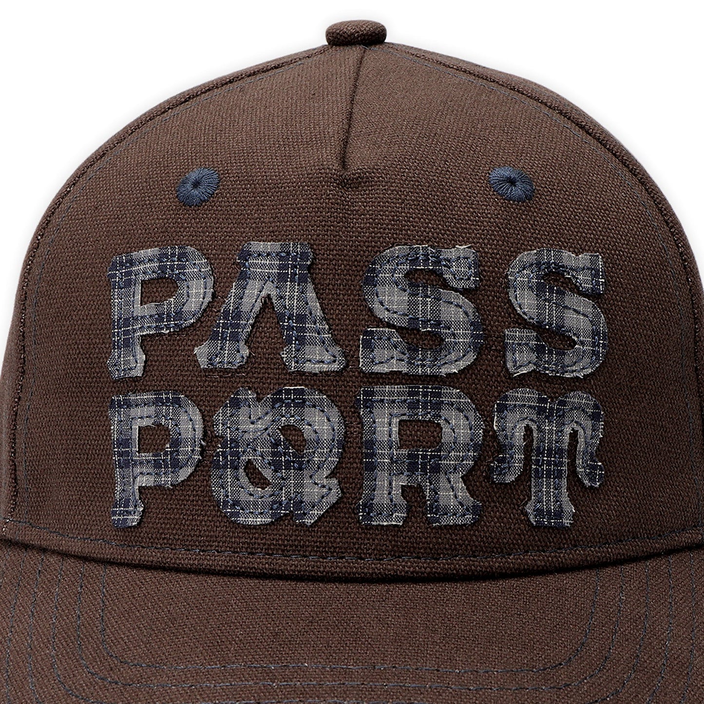 Pass~Port Letterhead Packers Cap Bark