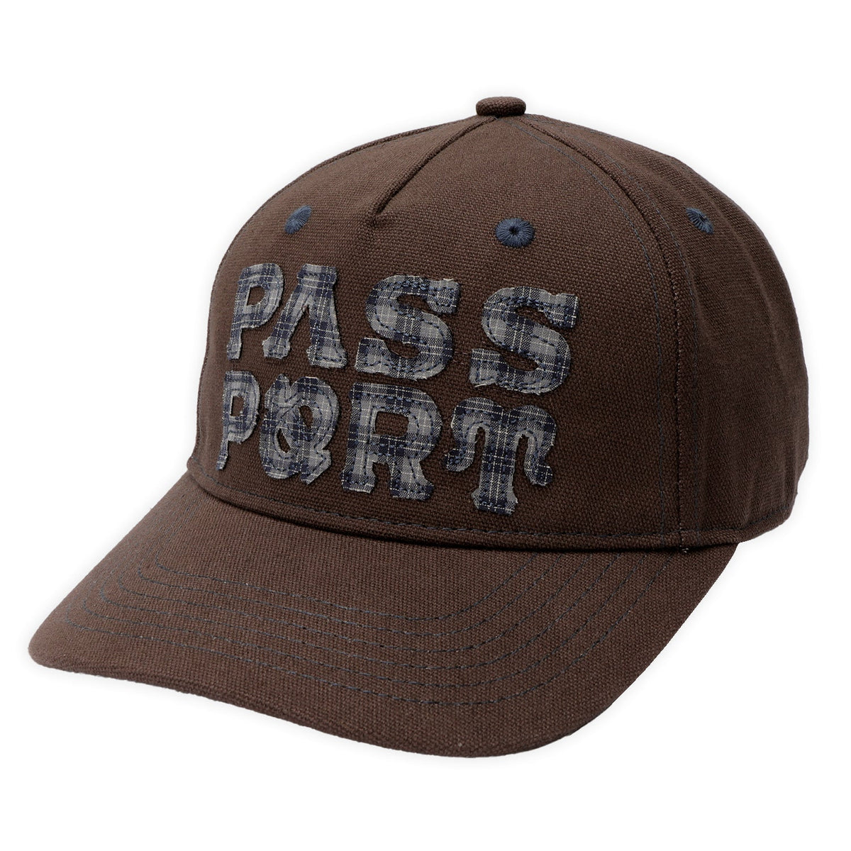 Pass~Port Letterhead Packers Cap Bark