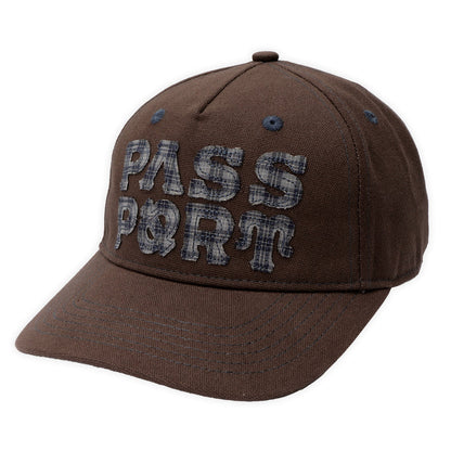Pass~Port Letterhead Packers Cap Bark