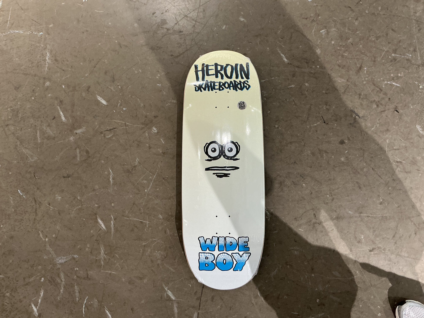 Heroin Skateboard WIDE BOY FACE DECK