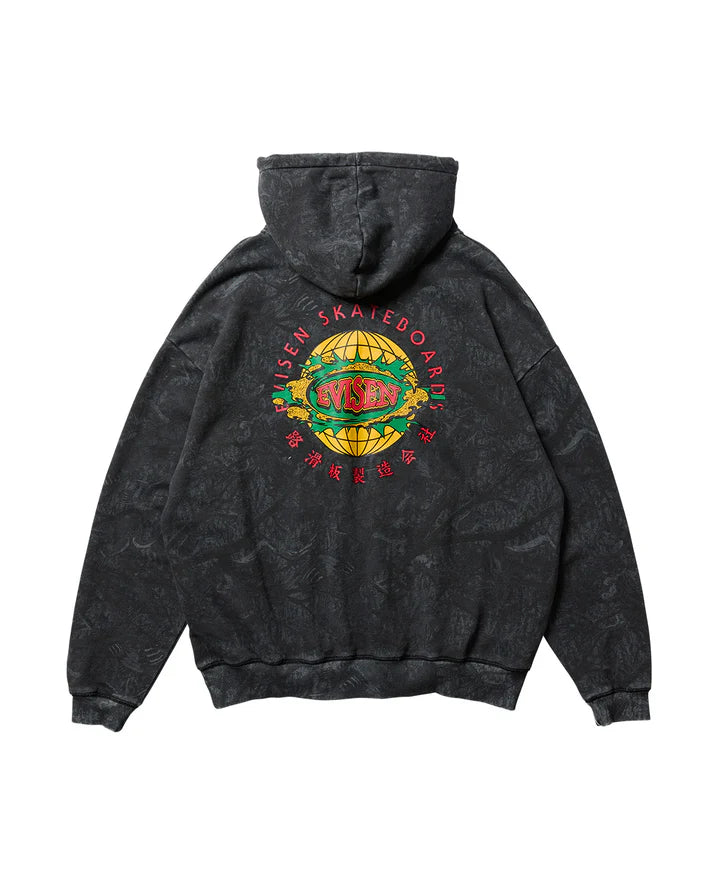 SUSHI CAMO HOODIE - BLACK