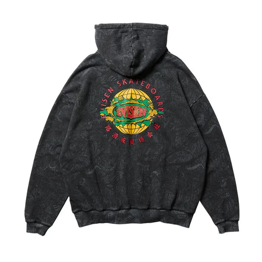 SUSHI CAMO HOODIE BLACK