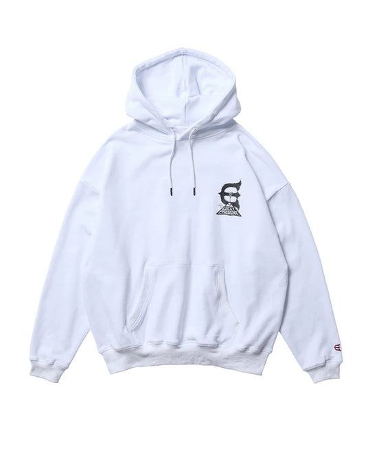 ATARI LOGO HOODIE - WHITE
