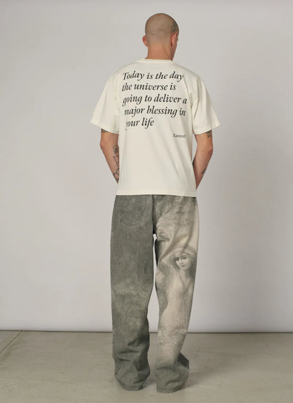 Rassvet BLESSINGS TEE SHIRT OFF WHITE