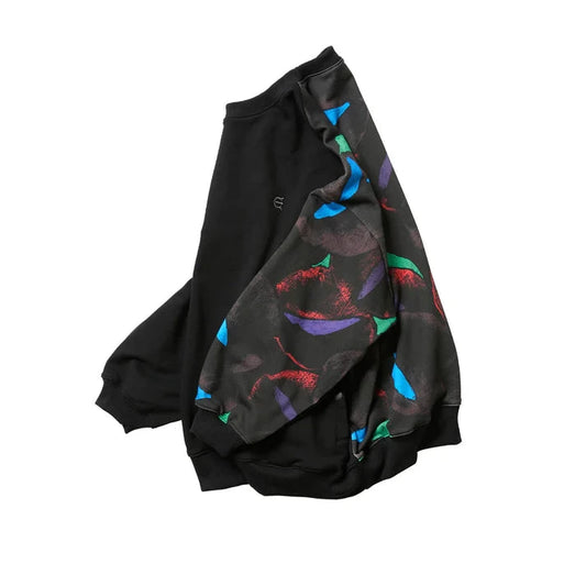 JULIEN CARD CREWNECK BLACK