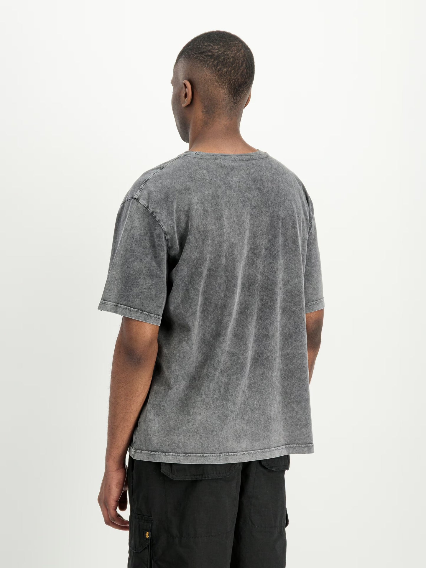 Alpha Stencil T-Shirt Black-03