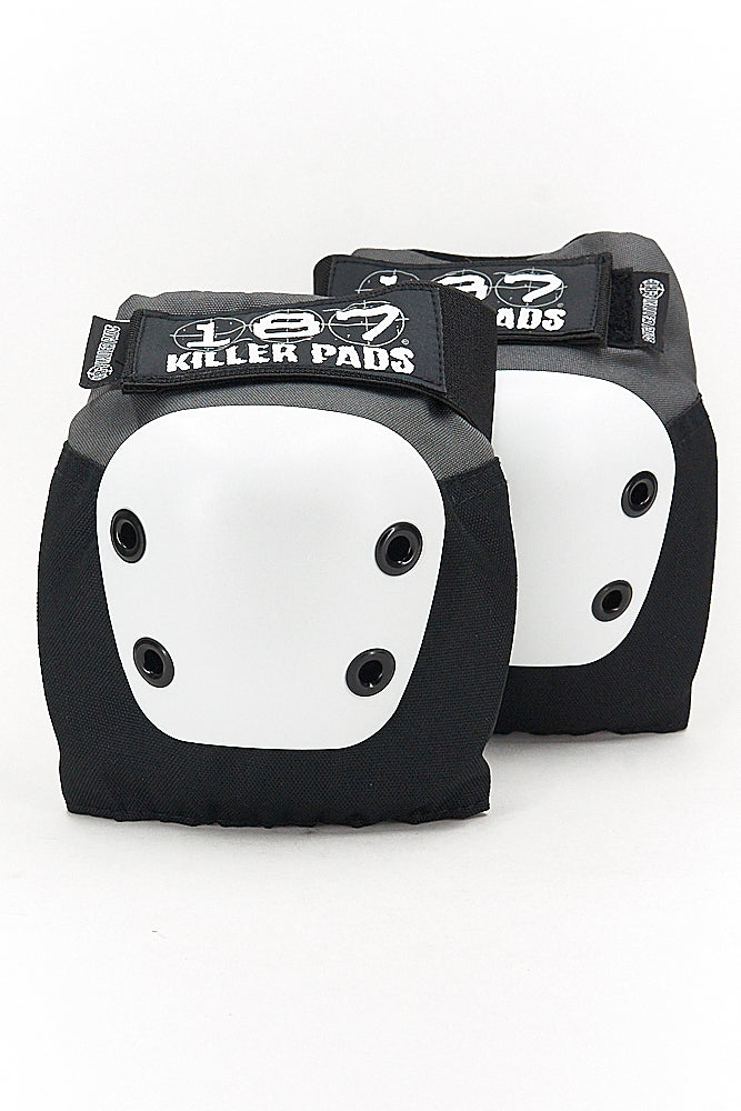 187 Killer Pads Fly Knee Grey Black White