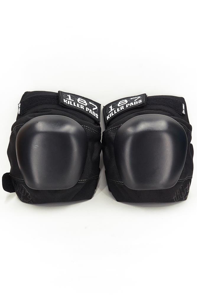 187 Killer Pads Pro Derby Knee Black Black