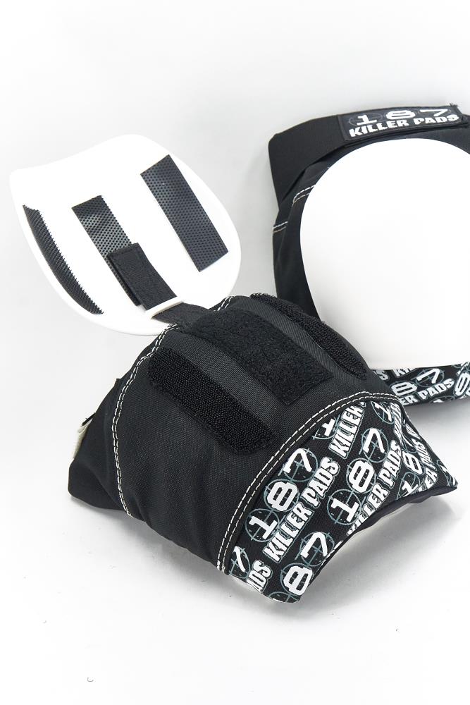 187 Killer Pads Pro Knee Black White