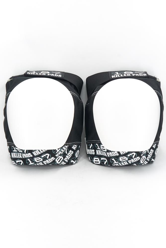 187 Killer Pads Pro Knee Black White
