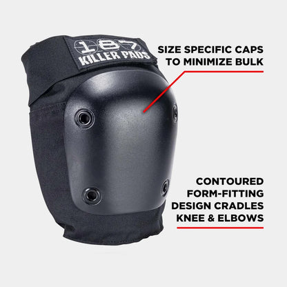 187 Killer Pads PRE-K Six Pack Set Black