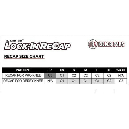 187 Lock In Recaps White C1