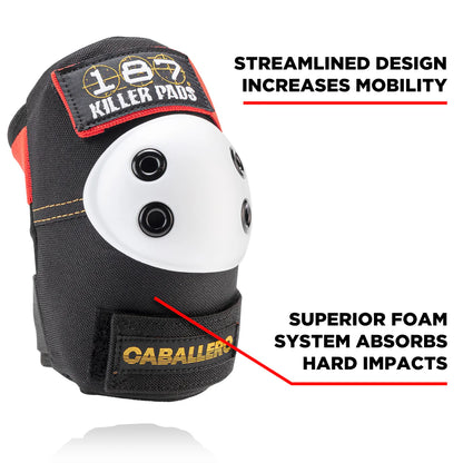 187 Killer Pads Adult Six Pack Set Caballero
