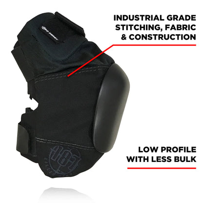 187 Killer Pads Pro Derby Knee Black Black