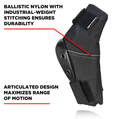 187 Killer Pads Elbow Pro Pads Black Black