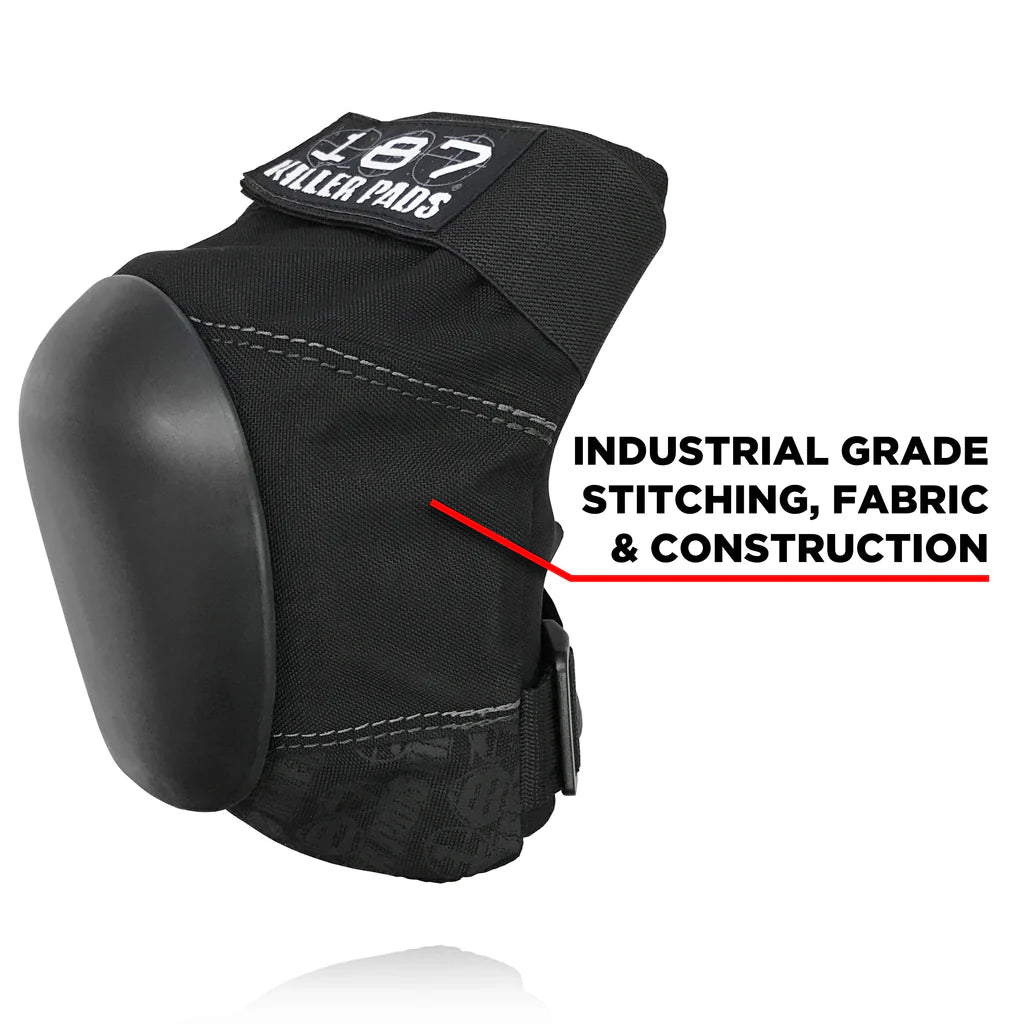 187 Killer Pads Pro Knee Black Black