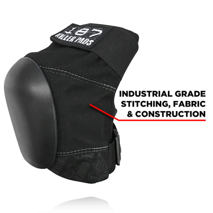 187 Killer Pads Pro Knee Black Black