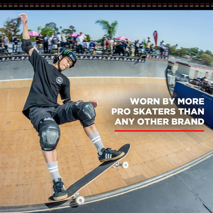 187 Killer Pads Pro Knee Black White