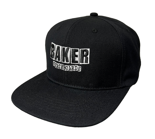 Baker Classic Logo Black SnapBack