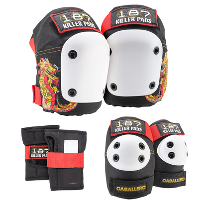 187 Killer Pads Adult Six Pack Set Caballero