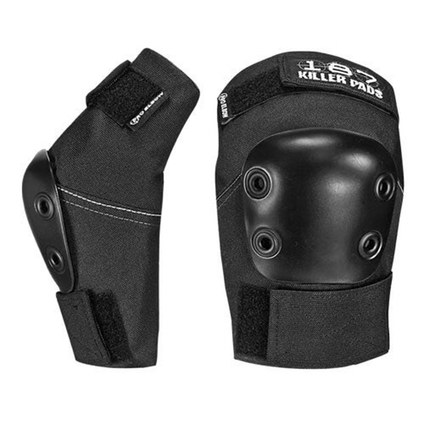 187 Killer Pads Elbow Pro Pads Black Black