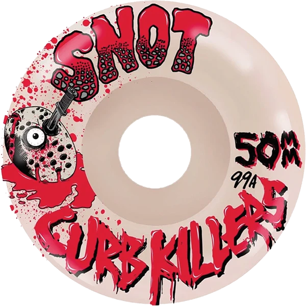 Snot Curb Killer Conical 50mm 99A Wheels WHITE
