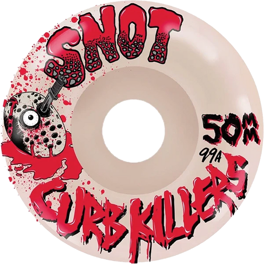 Snot Curb Killer Conical 50mm 99A Wheels WHITE